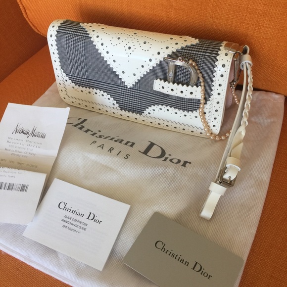 Dior Handbags - DIOR ICONIC BLACK & WHITE BAG❤️HP